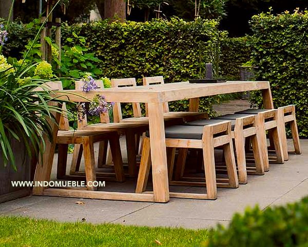 Wooden Teak Outdoor Furniture High Class