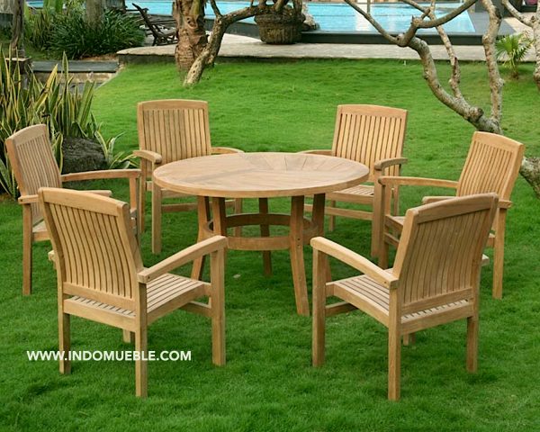 Wooden Teak Patio Furniture Manufacturer Indonesia